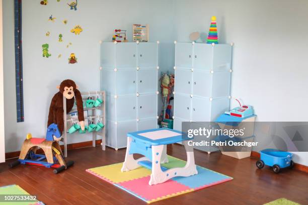 playroom - kids bright colour room stock pictures, royalty-free photos & images