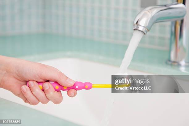 Running Toothpaste Brushing Teeth Running Tap Photos and Premium High Res Pictures - Getty ...