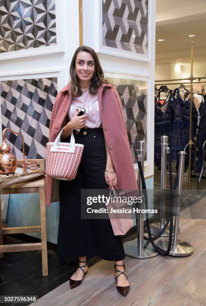 Rebecca Shalala from Vogue at David Jones during Vogue American Express Fashion's Night Out on September 6, 2018 in Sydney, Australia.