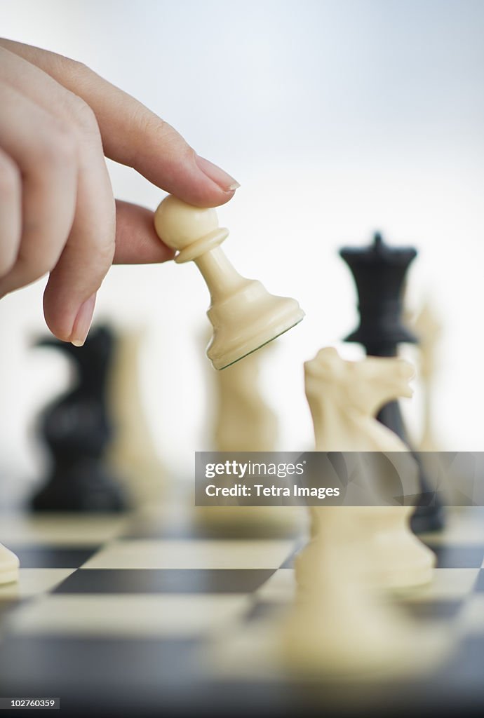 Playing game of chess