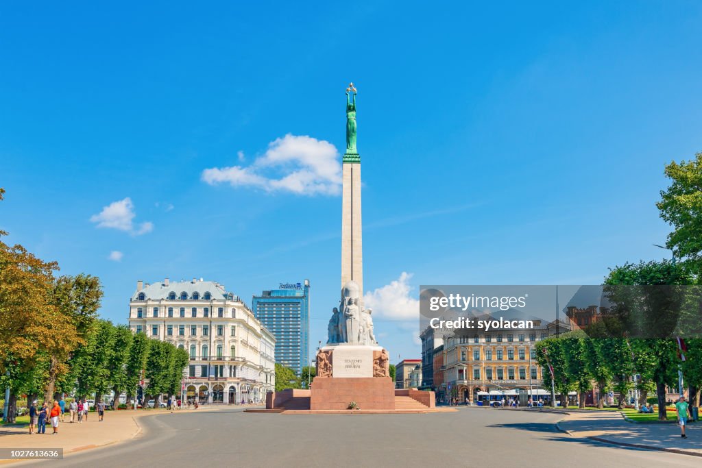 The Freedom Monument of Riga