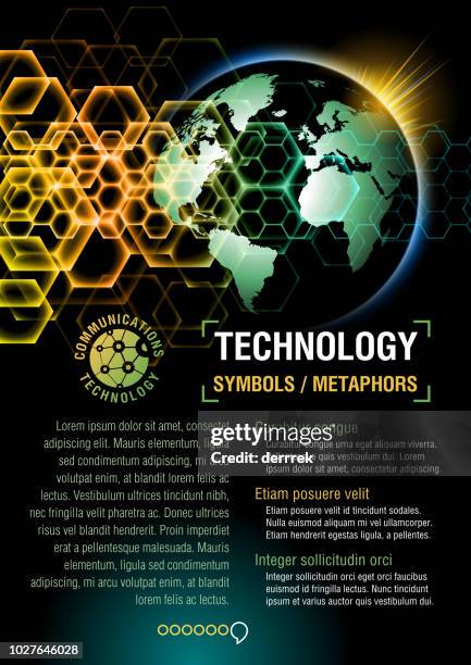 global communications. - server lights stock illustrations