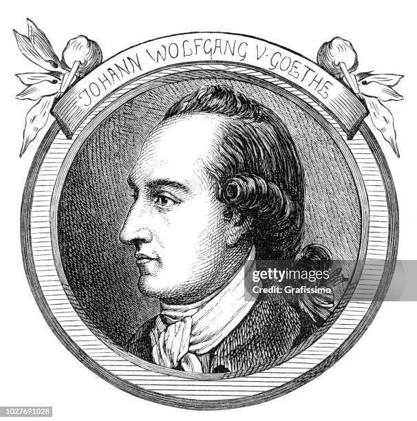 Goethe German Johann Wolfgang Von Goethe Portrait Photos and Premium High Res ...