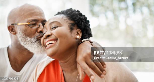 the greatest gift i ever got was you - senior couple stock pictures, royalty-free photos & images