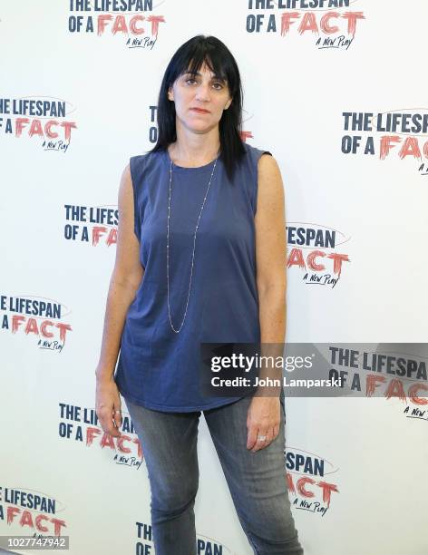 Director Leigh Silverman attends "The Lifespan Of A Fact" meet & greet at The New 42nd Street Studios on September 6, 2018 in New York City.