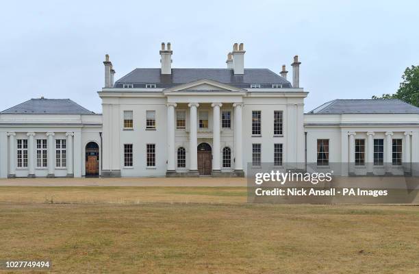 Hylands House in Hylands Park, Chelmsford, Essex.