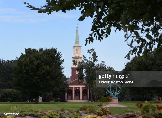 The campus at Phillips Academy in Andover, MA is pictured on Aug. 23, 2018. Before they were World Champions with the New England Patriots, Bill...