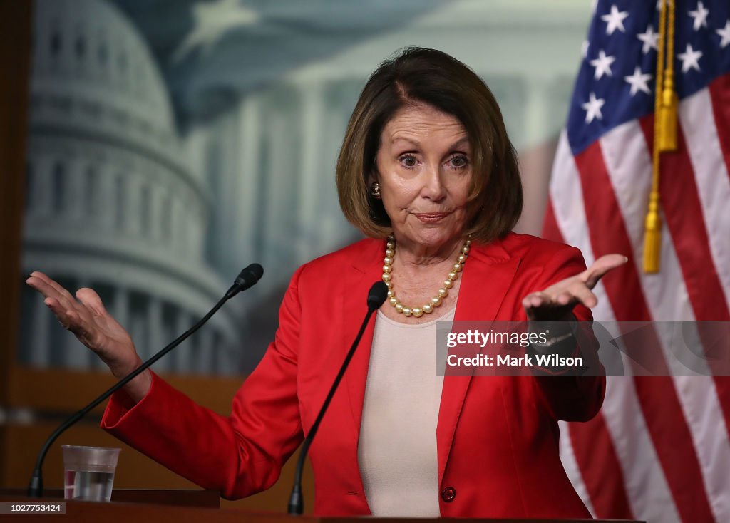 House Democratic Leader Nancy Pelosi Holds Weekly News Conference