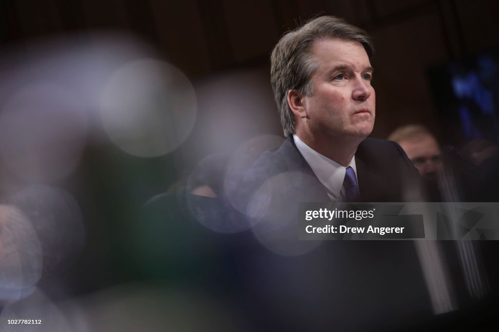 Senate Holds Confirmation Hearing For Brett Kavanaugh To Be Supreme Court Justice