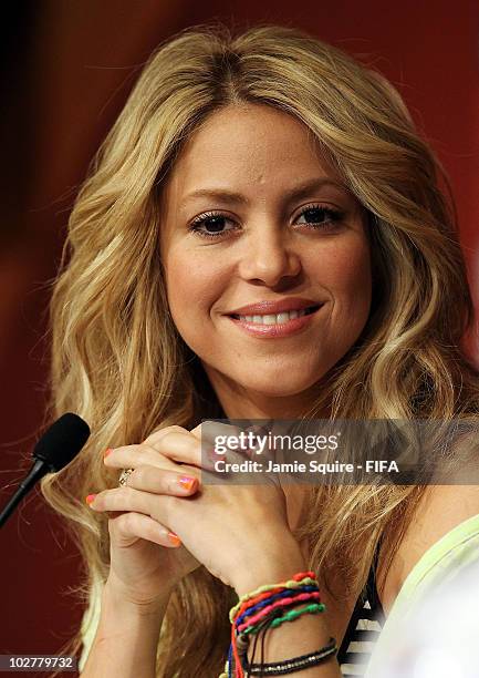 Shakira Attends Fifa Media Briefing 2010 Fifa World Cup Photos and