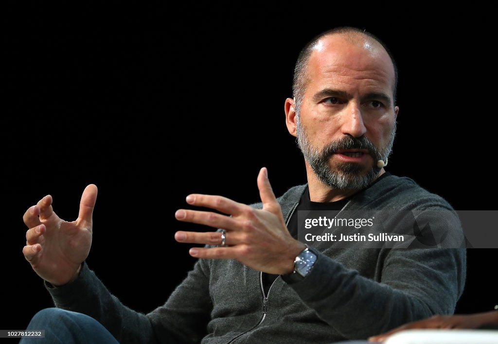 CEO of Uber Dara Khosrowshahi Addresses The TechCrunch Distrupt Conference