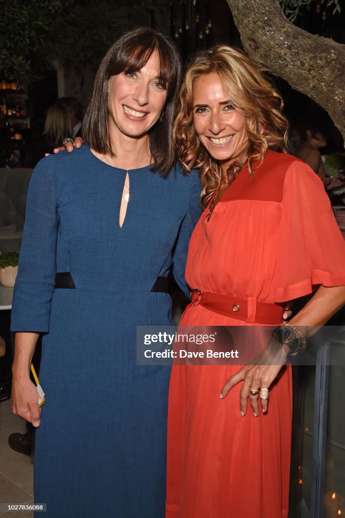 Tara Rivkin Samantha Cameron and Tara Bernerd attend a party hosted by Tara... News ...