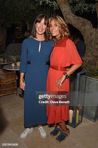 Tara Rivkin Samantha Cameron and Tara Bernerd attend a party hosted by Tara... News ...