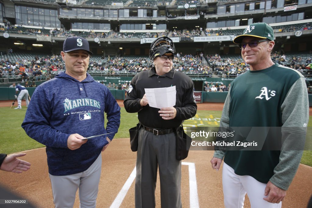 Seattle Mariners v Oakland Athletics