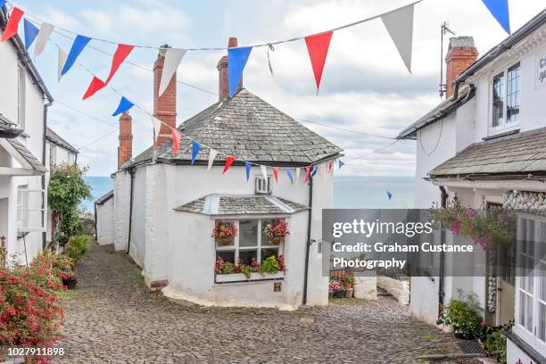 clovelly - devon foto e immagini stock