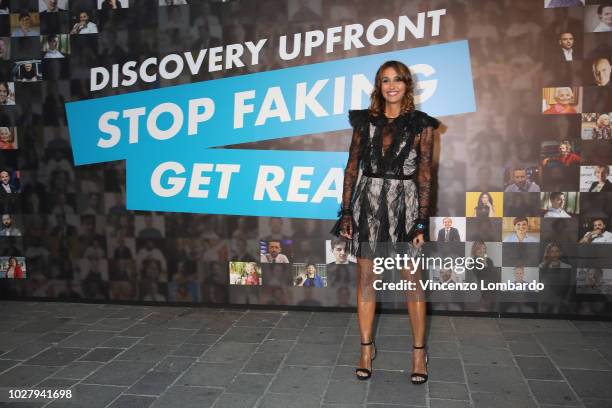 Benedetta Parodi attends Discovery 2019 Schedule Presentation on September 6, 2018 in Milan, Italy.