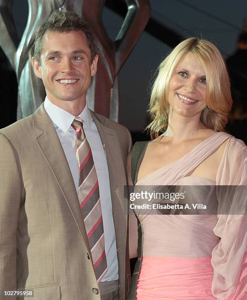 Hugh Dancy and Claire Danes arrive at the Roma Fiction Fest 2010 Ceremony Awards at Auditorium Conciliazione on July 10, 2010 in Rome, Italy.