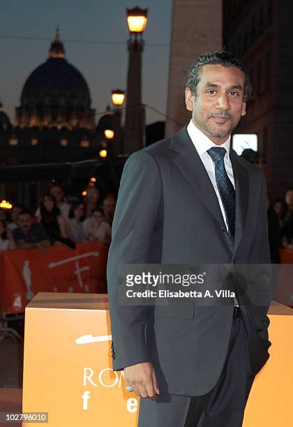 Naveen Andrews arrives at the Roma Fiction Fest 2010 Ceremony Awards at Auditorium Conciliazione on July 10, 2010 in Rome, Italy.