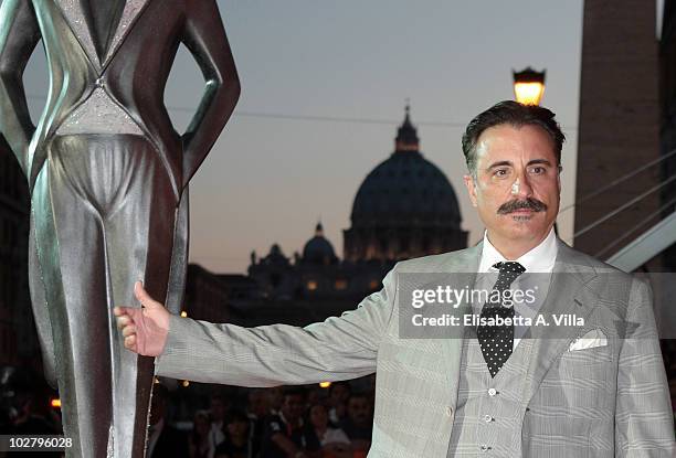 Andy Garcia arrives at the Roma Fiction Fest 2010 Ceremony Awards at Auditorium Conciliazione on July 10, 2010 in Rome, Italy.