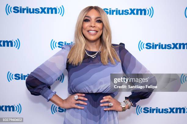 Wendy Williams visits SiriusXM Studios on September 6, 2018 in New York City.