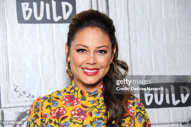 Personality Vanessa Lachey visits Build Series to discuss TV series 'Top Chef Junior' at Build Studio on September 6, 2018 in New York City.