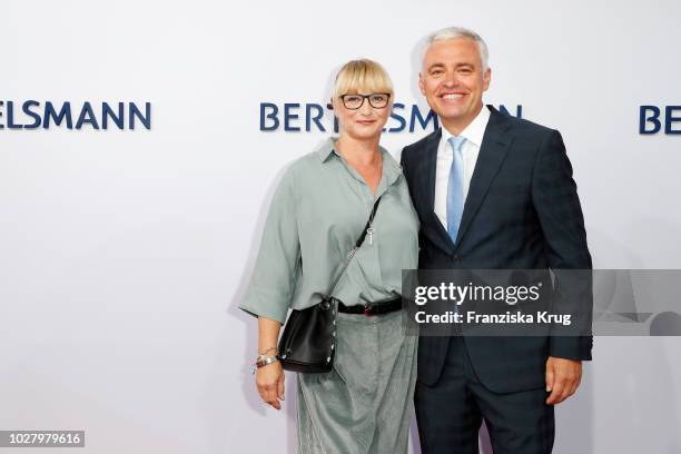 Alexandra von Thien and her husband Andreas von Thien attend the Bertelsmann Summer Party at Bertelsmann Repraesentanz on September 6, 2018 in...
