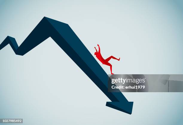 rezession - bankrott stock-grafiken, -clipart, -cartoons und -symbole