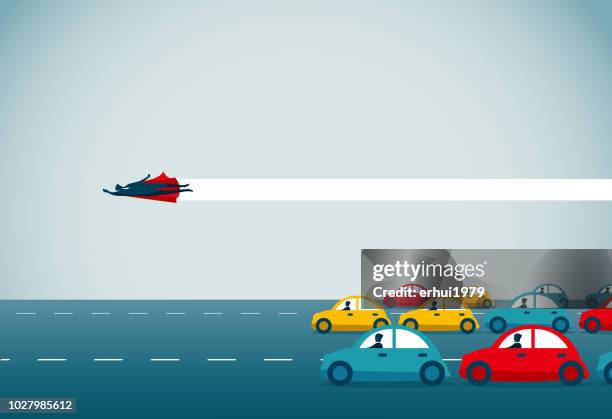 stockillustraties, clipart, cartoons en iconen met traffic jam - slow