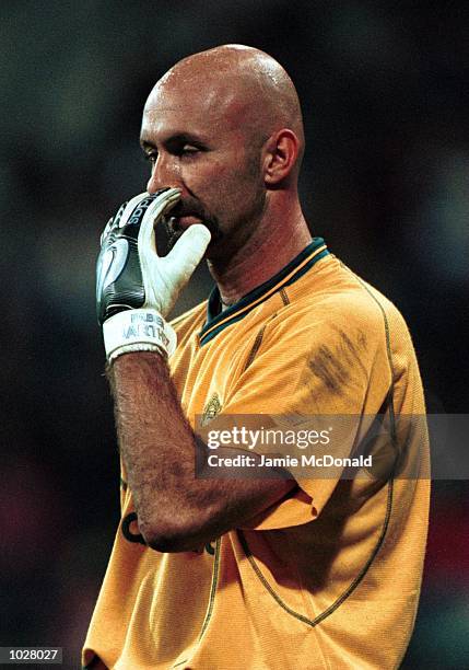 Fabien Barthez of Manchester during the Opel Masters 2000 game between FC Bayern Munchen and Manchester United in Munich. Mandatory Credit: Jamie...