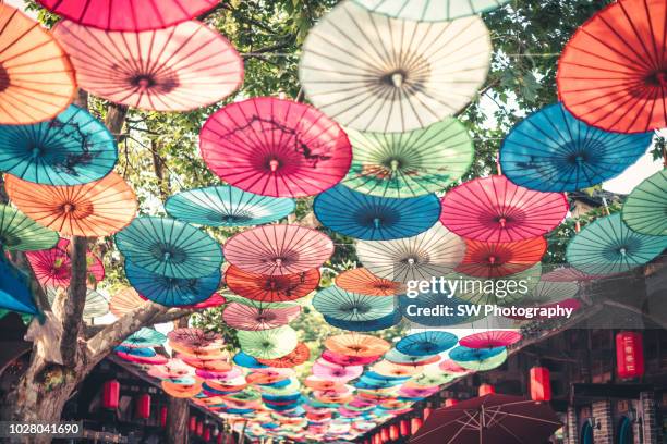 traditional historical chinese town - multi coloured nature stock pictures, royalty-free photos & images