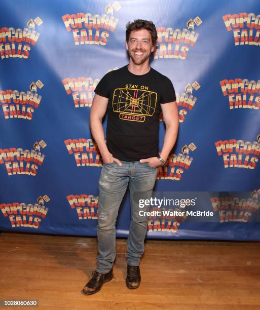 Christian Borle attends the cast photo call for 'Popcorn Falls' at the Jerry Orbach Theatre on September 6, 2018 in New York City.