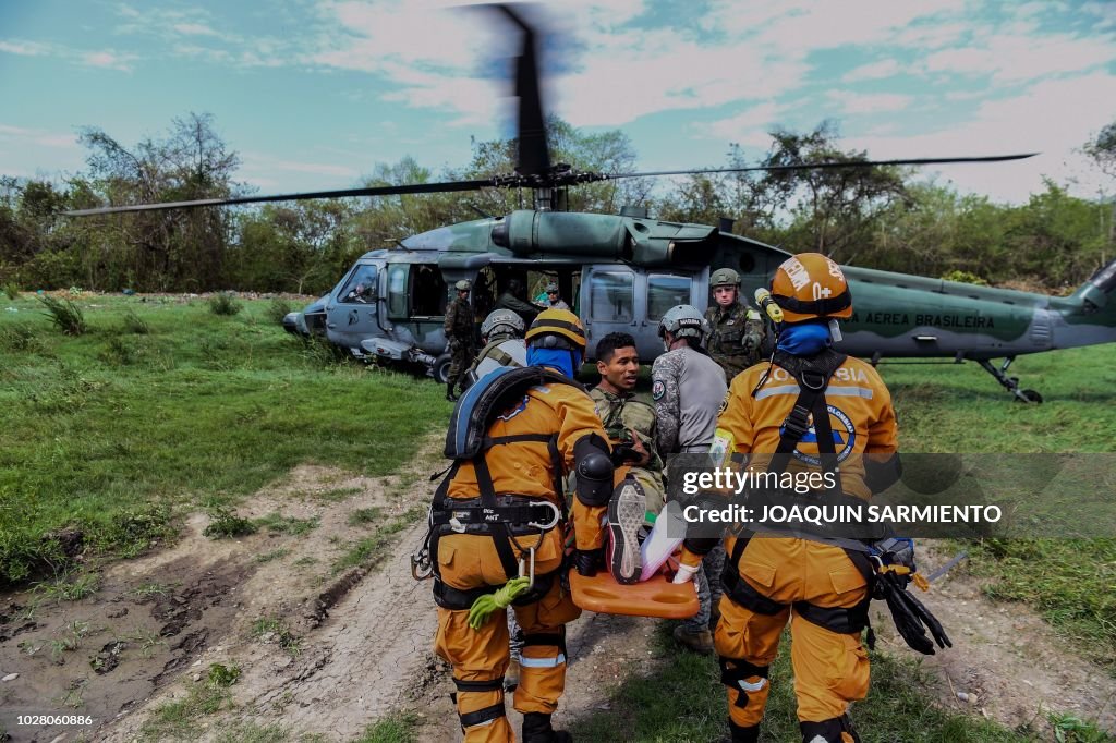 COLOMBIA-INTERNATIONAL-AIR FORCE-EXERCISE-RESCUE