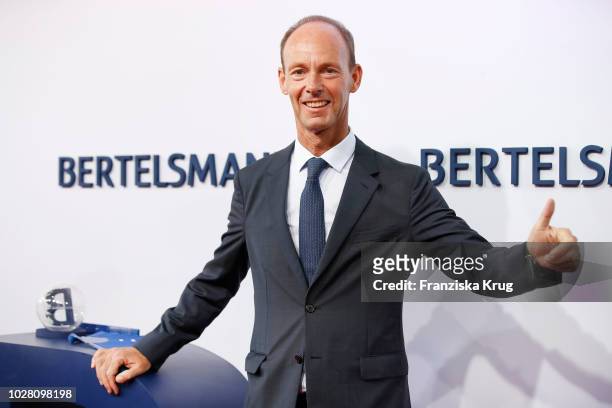Thomas Rabe attends the Bertelsmann Summer Party at Bertelsmann Repraesentanz on September 6, 2018 in Berlin, Germany.