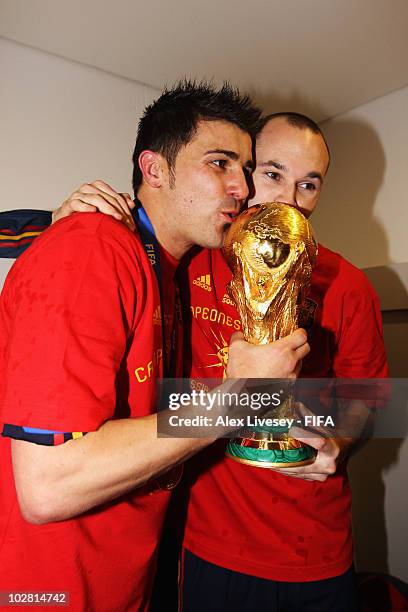 David Iniesta David Villa World Cup Photos and Premium High Res Pictures - Getty Images