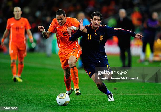 Gregory Van Der Wiel of the Netherlands during the 2010 FIFA