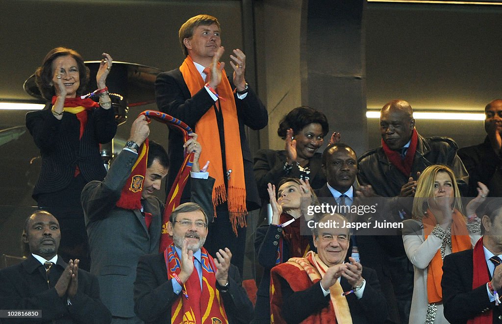 Netherlands v Spain: 2010 FIFA World Cup Final