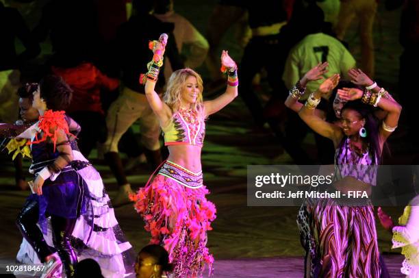 Shakira And Fifa World Cup South Africa 2010 Photos and Premium High
