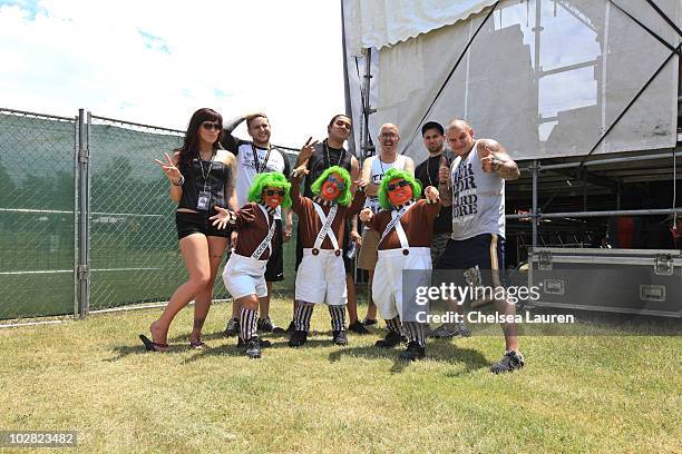 Keyboardist Alana Potocnik, guitarist Nick Eash, drummer Arturo "Art" Cruz, bassist Andrew Glover, guitarist Nick Piunno and vocalist Johnathan...