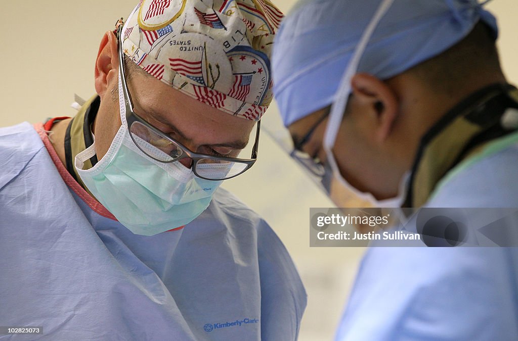 Medical Teams Treat Wounded At New Kandahar Military Hospital