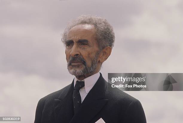 Haile Selassie I , Emperor of Ethiopia, circa 1975.