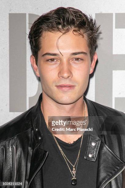 Francisco Lachowski attends the 'Diesel Only the Brave Street' launch party at Palais De Tokyo on September 6, 2018 in Paris, France.