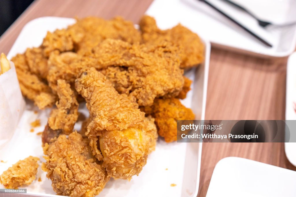 Fried Chicken on plate