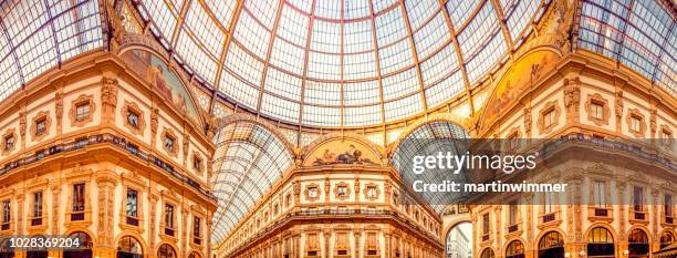 Galleria Vittorio Emanuele Ii En Miln, Foto de stock