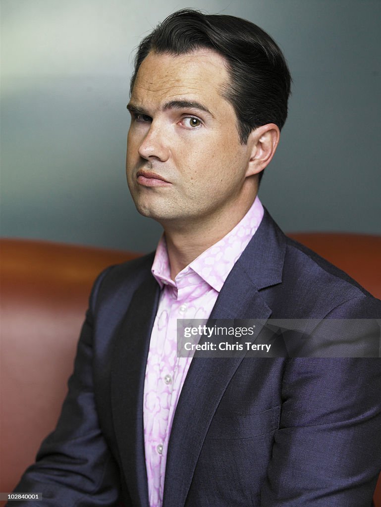 Comedian Jimmy Carr poses for a portrait shoot in London, UK for ...