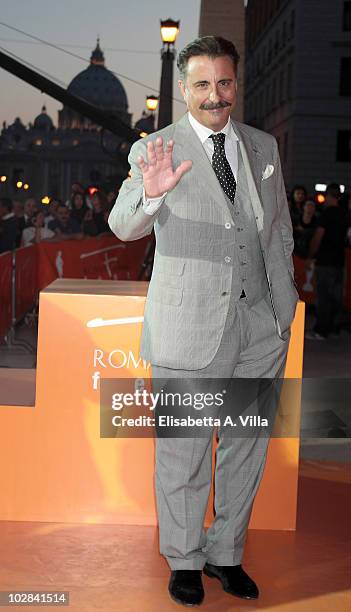 Andy Garcia arrives at the Roma Fiction Fest 2010 Ceremony Awards at Auditorium Conciliazione on July 10, 2010 in Rome, Italy.