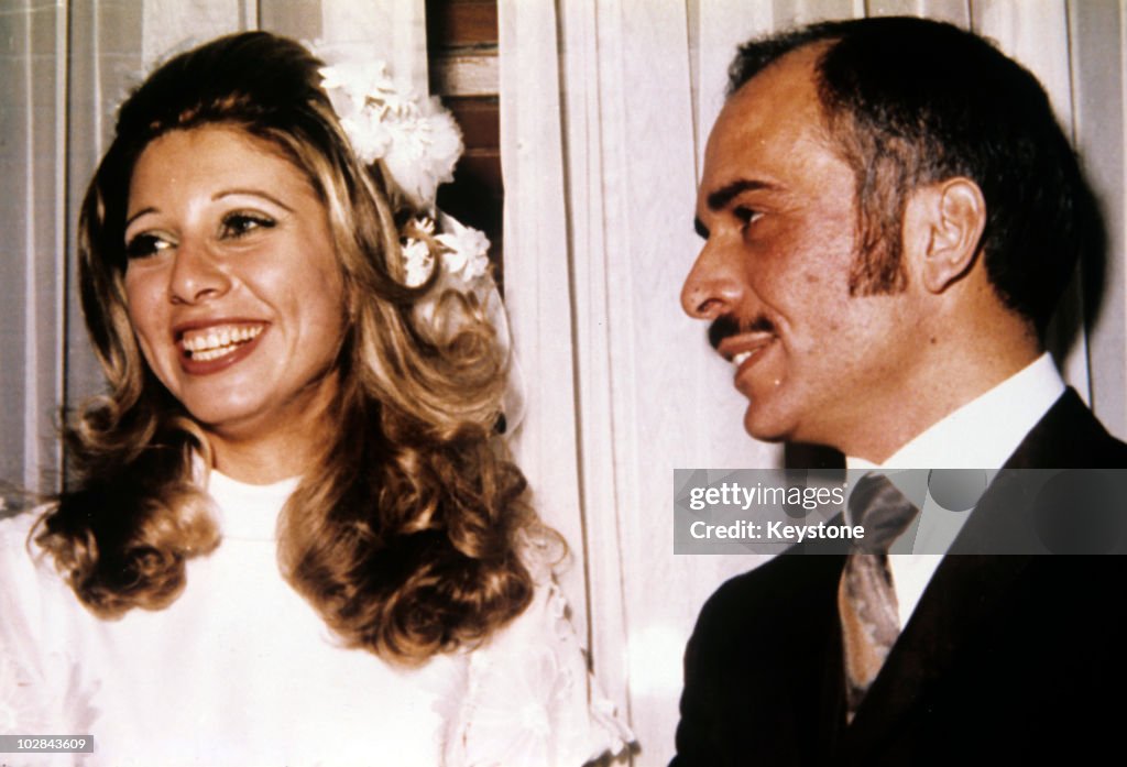 King Hussein And Queen Alia