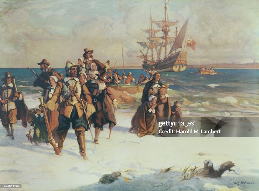 Landing Of The Pilgrims