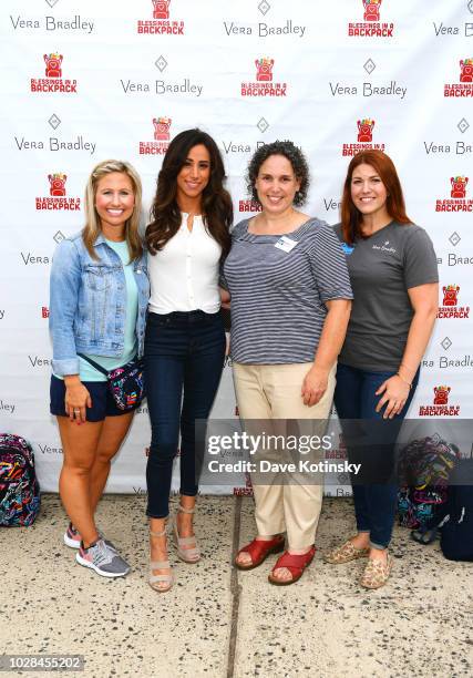 Vera Bradley Public Relations Manager Holly Wagner, Social Influencer Danielle Jonas, Greater Brunswick Charter School, Education Director Vanessa...