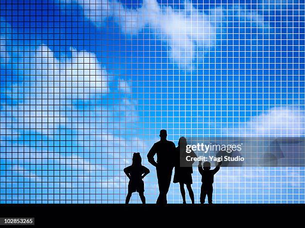 Family Silhouette Interior Photos and Premium High Res Pictures - Getty ...