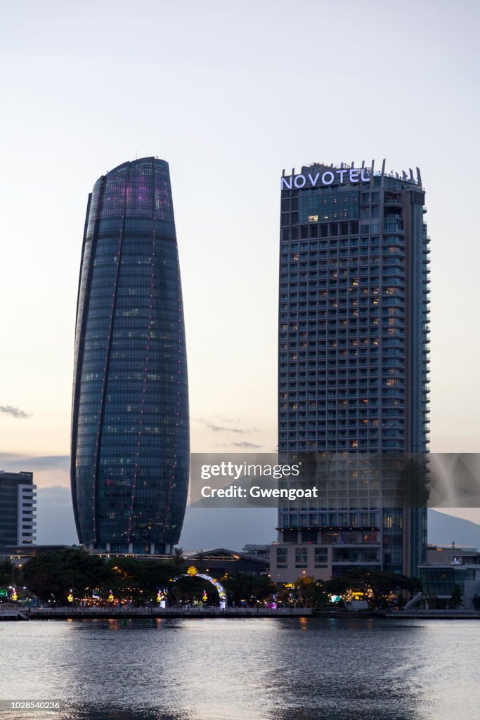 Da Nang City Administrative Centre and the Novotel